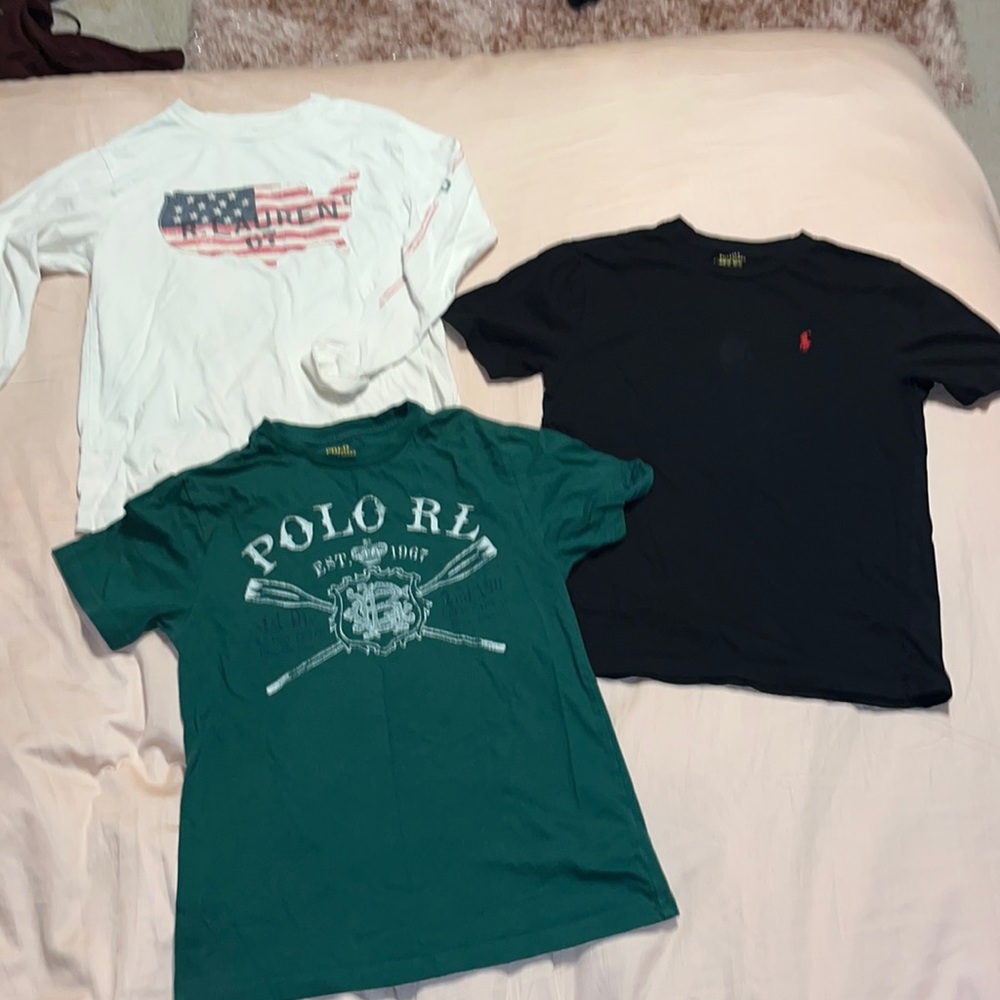 Polo Ralph Lauren Boys Size 10-12 Shirt Bundle
